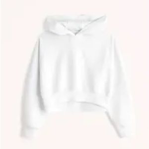 NWT Abercrombie WHITEYPB neoKNIT Wedge Popover Hoodie